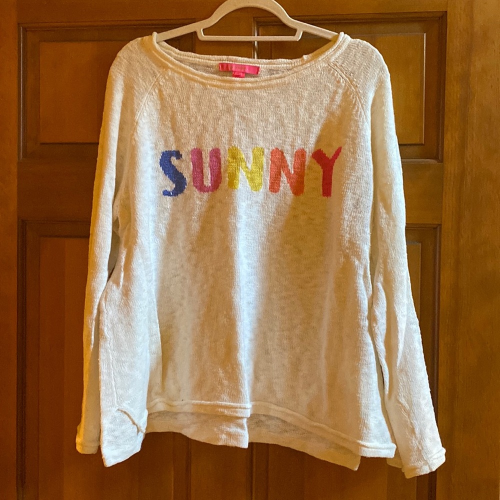 Lily Pulitzer sweater “Sunny” worn twice
